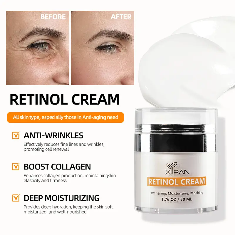 Retinol Cream Effect